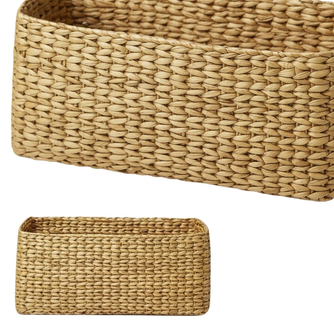 Kauna Open Basket: Stylish Eco-Friendly Storage Solution 003